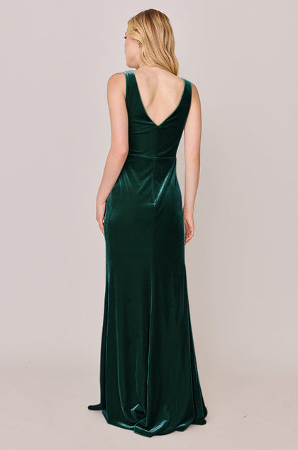 Blair Velvet Dress | Made To Order | Emerald