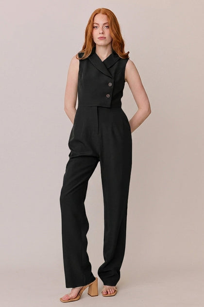 Blake JumpSuit | Made To Order - Black