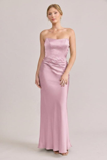 Blythe Satin Dress | Made To Order | Perfect Pink