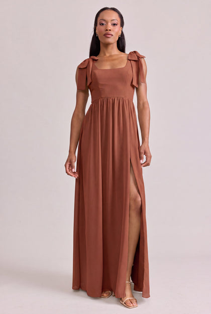 Bowie Chiffon Dress | Made To Order | Cinnamon Rose