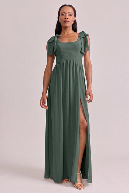 Bowie Chiffon Dress | Made To Order | Rosemary