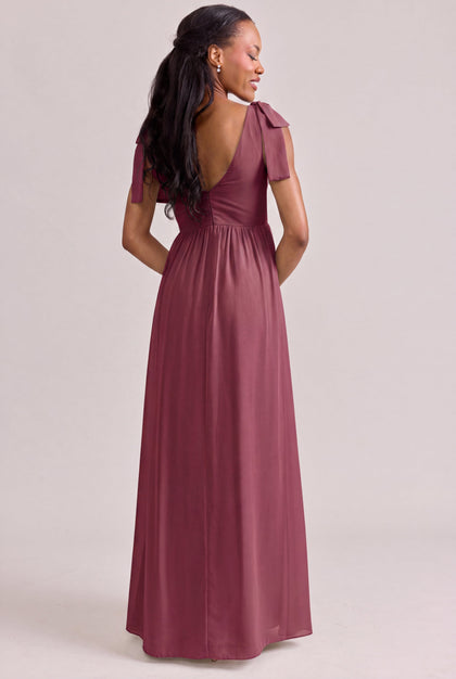 Bowie Chiffon Dress | Made To Order | Rosewood