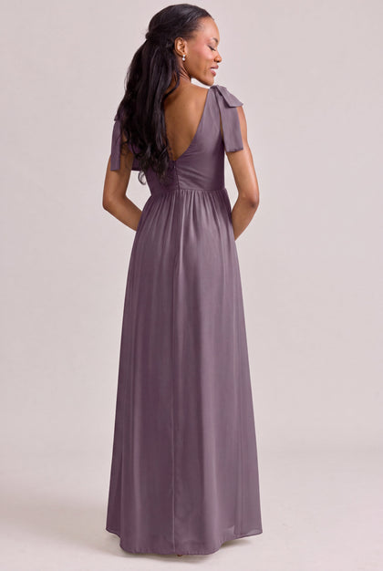 Bowie Chiffon Dress | Made To Order | Wisteria