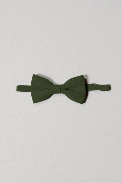 Chiffon Bowtie | Made To Order | Deep Olive