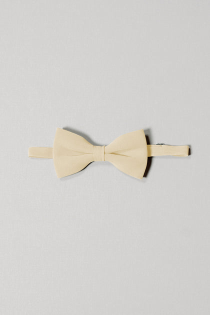 Chiffon Bowtie | Made To Order | Pale Yellow