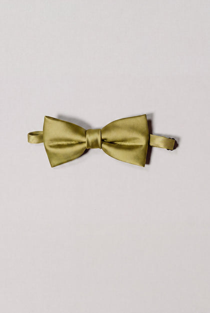 Satin Bowtie | Made To Order | Chartreuse