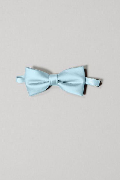 Satin Bowtie | Made To Order | Light Blue