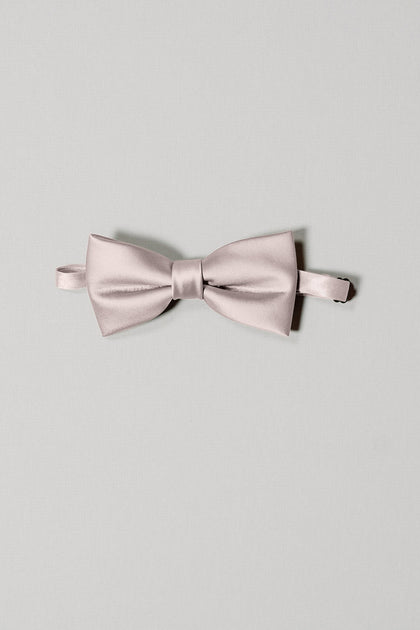 Satin Bowtie | Made To Order | Taupe