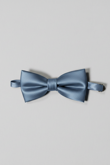 Satin Bowtie | Made To Order | True Blue