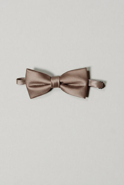 Satin Bowtie | Made To Order | Truffle