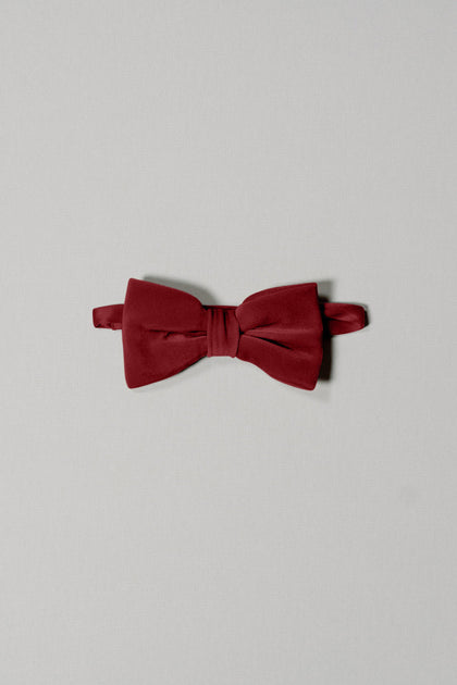 Velvet Bowtie | Made To Order | Romantic Rose