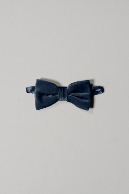 Velvet Bowtie | Made To Order | Royal Blue
