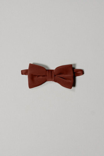 Velvet Bowtie | Made To Order | Terracotta