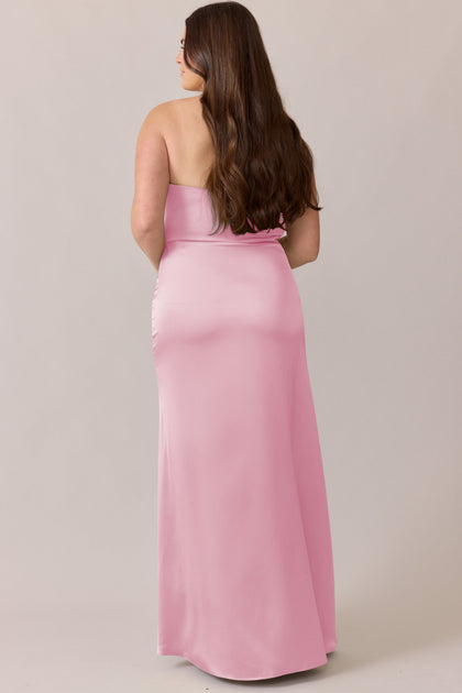 Briar Satin Dress | Made To Order | Perfect Pink