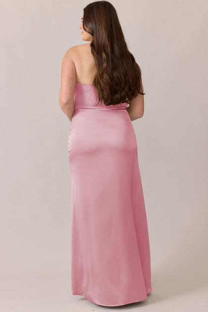 Briar Satin Dress | Made To Order | Rosette