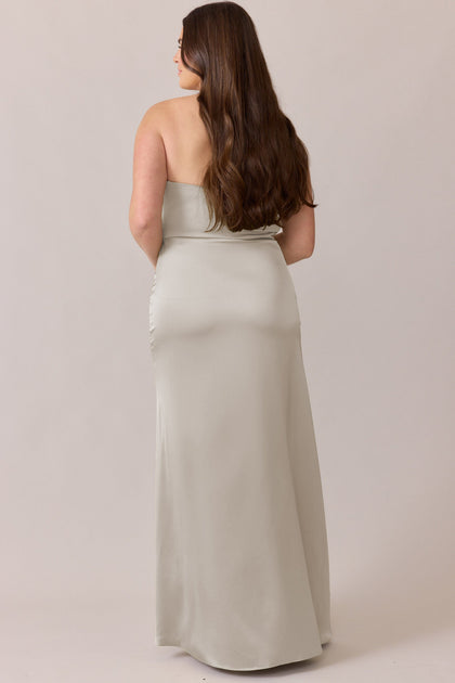 Briar Satin Dress | Made To Order | Soft Champagne