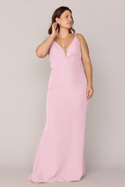 Camilla Crepe Dress | Made To Order | Perfect Pink