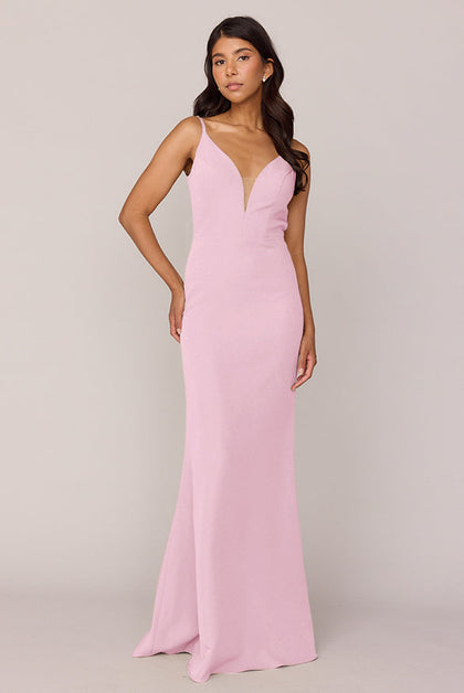 Camilla Crepe Dress | Made To Order | Perfect Pink