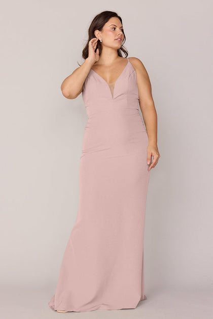 Camilla Crepe Dress | Made To Order | Petal Pink