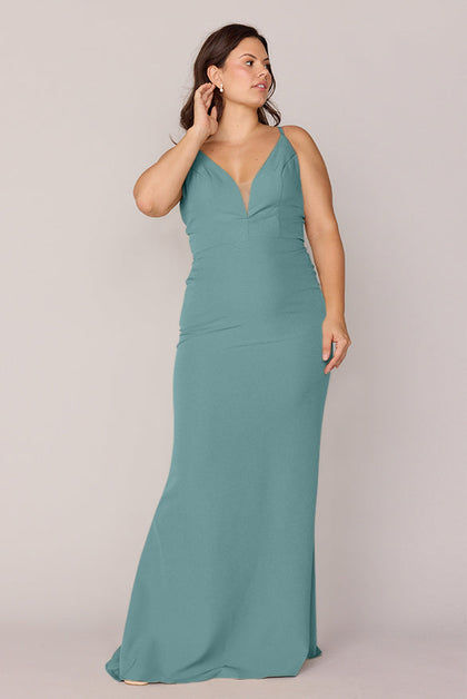 Camilla Crepe Dress | Made To Order | Rosemary
