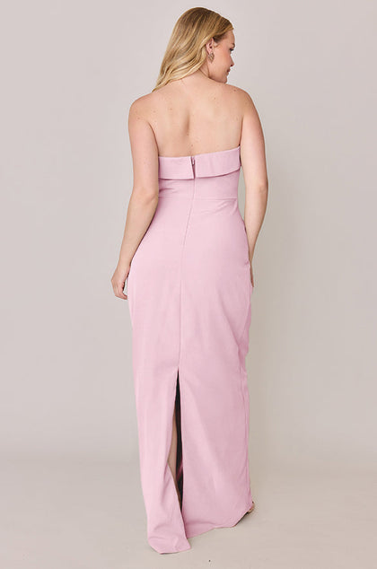 Caroline Crepe Dress | Made To Order | Perfect Pink