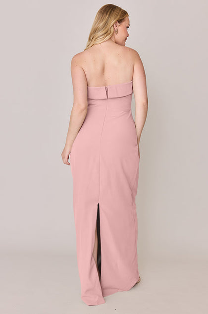 Caroline Crepe Dress | Made To Order | Blushing Bride