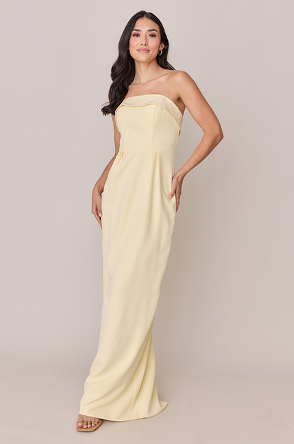 Model: Saije; Size: 4; Color: Pale Yellow