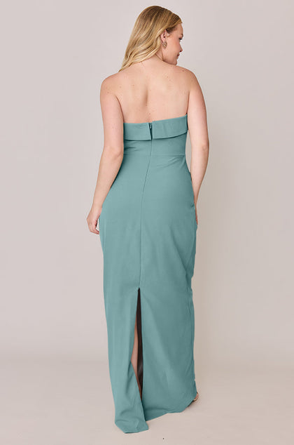 Caroline Crepe Dress | Made To Order | Rosemary