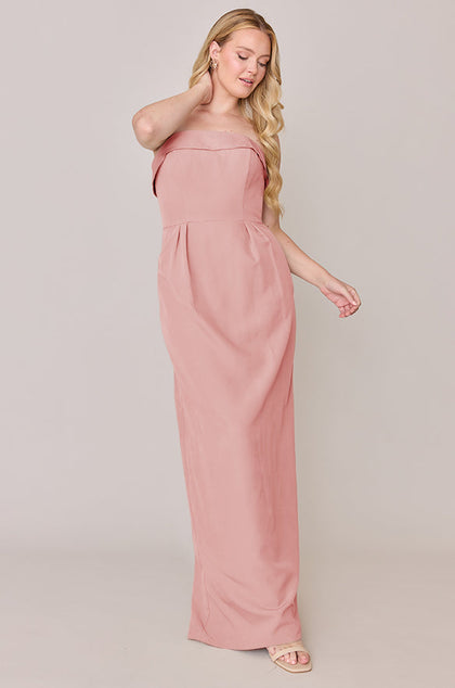 Caroline Crepe Dress | Made To Order | Rosette
