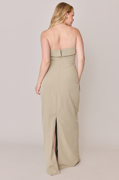 Caroline Crepe Dress | Made To Order | Sage