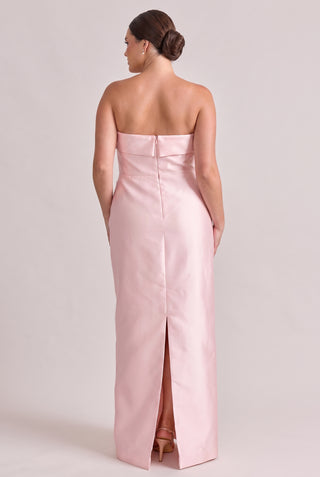 Caroline Mikado Dress | Light Pink