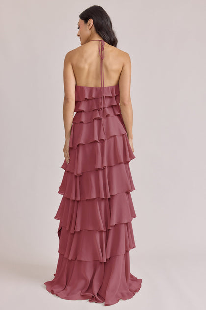 Carrie Chiffon Dress | Made To Order | Rosewood