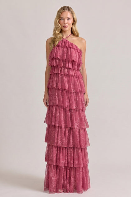 Carrie Lace Dress | Berry