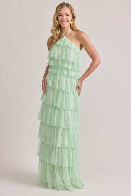Carrie Lace Dress | Lily Green