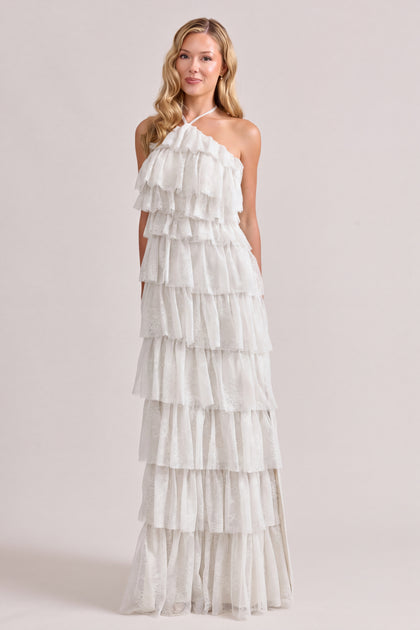 Carrie Lace Dress | White