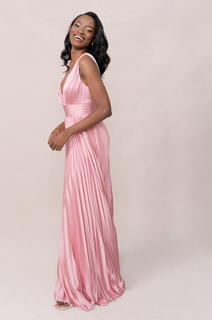 Model: April; Size: 4; Color: Blushing Bride