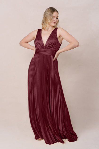Model: Sydney; Size: 10; Color: Cabernet