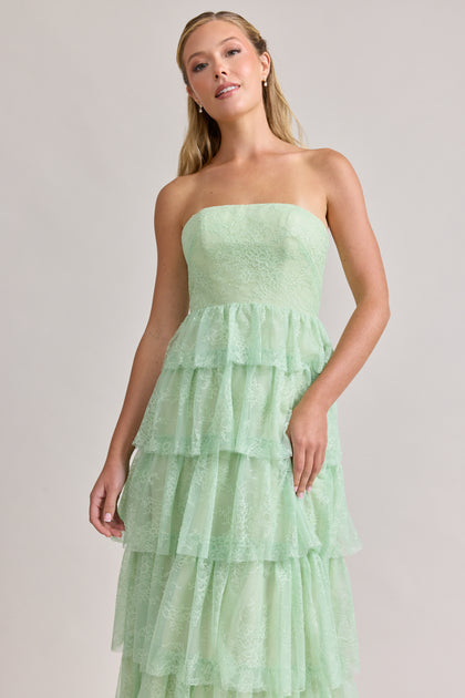 Charlie Lace Dress | Lily Green