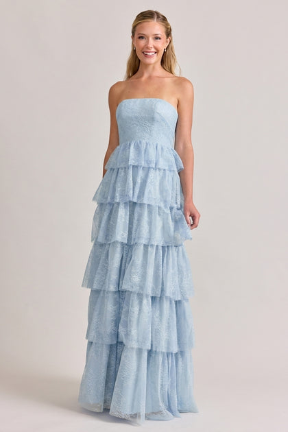 Charlie Lace Dress | Sky Blue