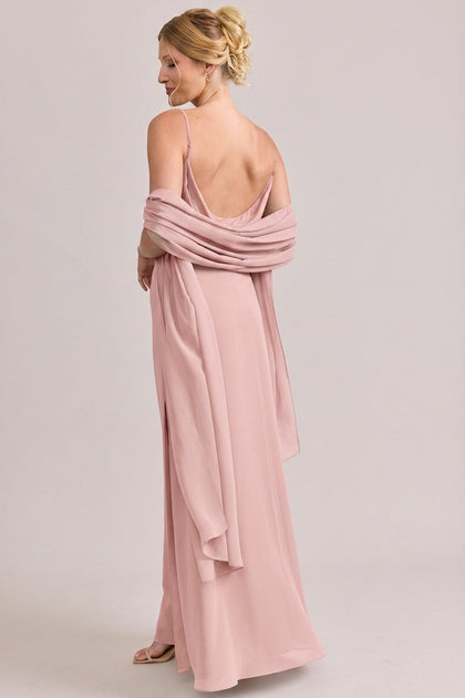 Chiffon Shawl | Made To Order | Blushing Bride