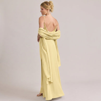 Chiffon Shawl | Made To Order | Yellow