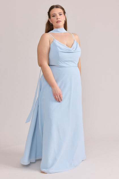 Model: Tegan; Color: Sky Blue