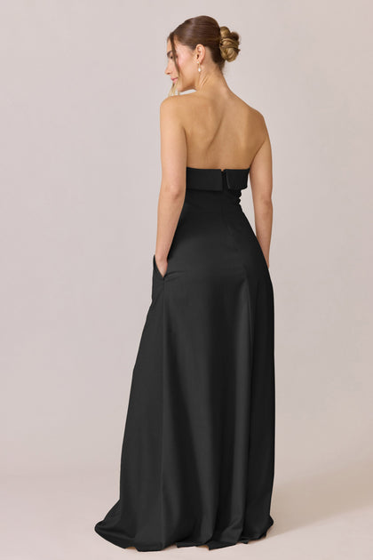 Clarke Suiting Dress | Made To Order | Black