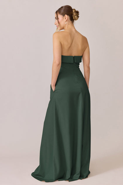 Clarke Suiting Dress | Made To Order | Emerald