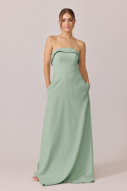 Clarke Suiting Dress | Made To Order | Sage