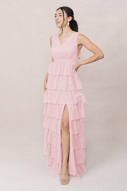 Clove Tulle Dress | Made To Order | Baby Pink