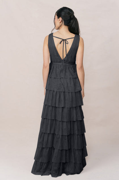 Clove Tulle Dress | Made To Order | Black