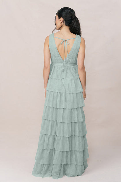 Clove Tulle Dress | Made To Order | Sage