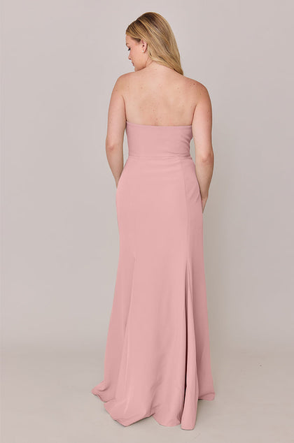 Colette Crepe Dress | Made To Order | Blushing Bride