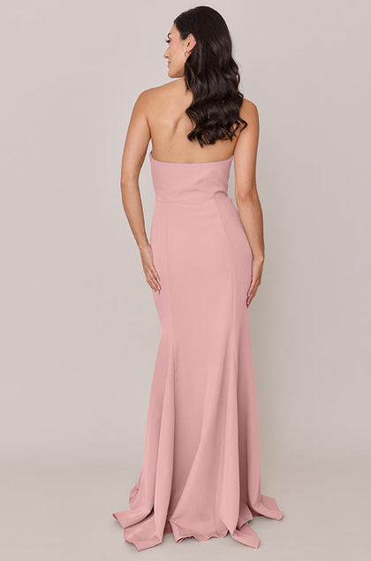 Colette Crepe Dress | Made To Order | Blushing Bride